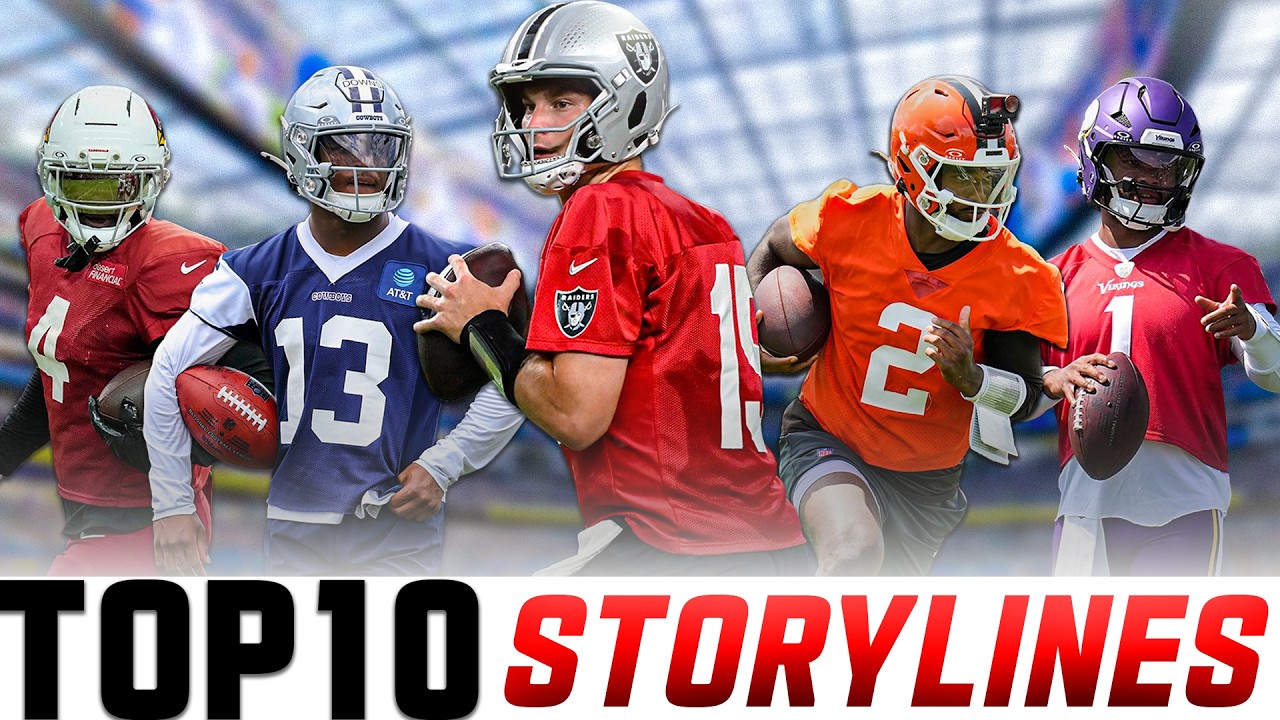 The TOP NFL Preseason Storylines!