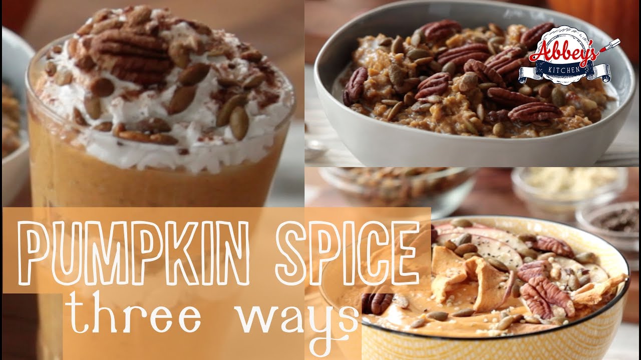 Pumpkin Spice Breakfast Recipes Three Ways | Vegan | Gluten Free