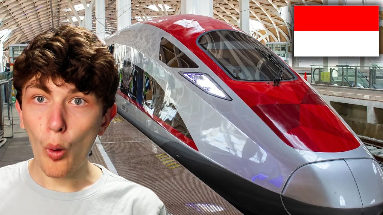 The NEW Indonesian Bullet Train is INSANE!! 🇮🇩