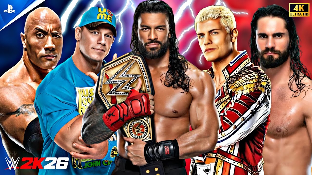 FULL MATCH :- Roman Reigns Cody Rhodes Bron Breakker vs John Cena The Rock Seth Rollies