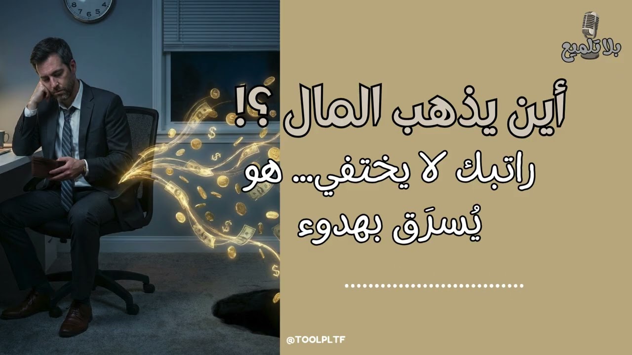 أين يذهب المال؟! راتبك لا يختفي… هو يُسرَق بهدوء 💸💸| بلا تلميع