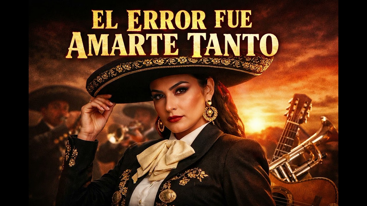 El Error Fue Amarte Tanto 💔🔥 | Ranchera Mujer de Temple