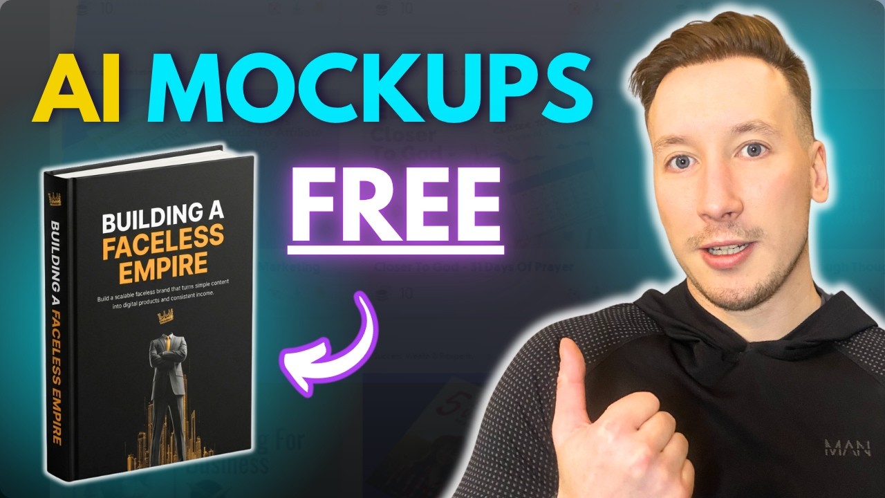 Create Realistic Ebook Mockups With AI For FREE! (Use These Prompts)