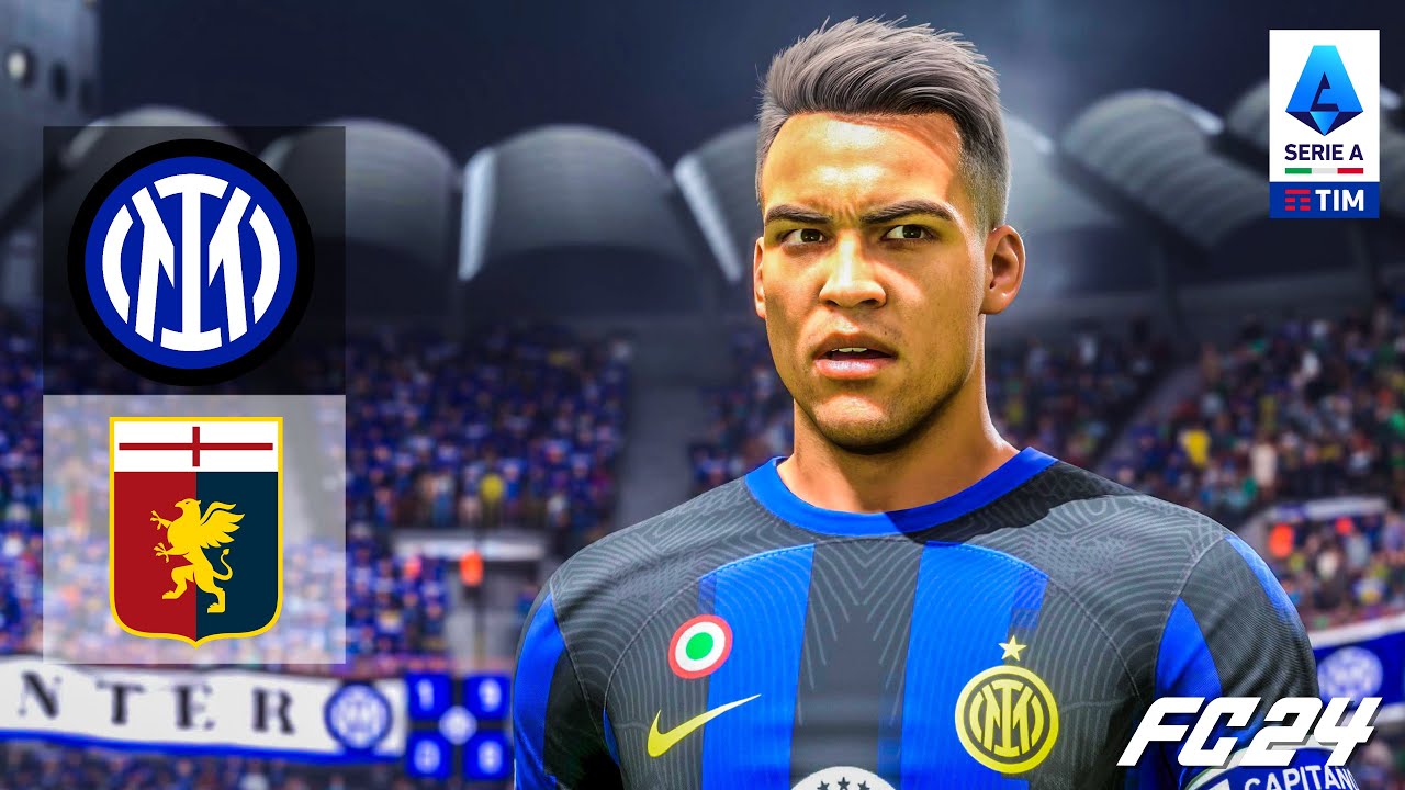 FC 24 | Inter - Genoa | Serie A 2023/24 Match Sim PS5 [4K60]
