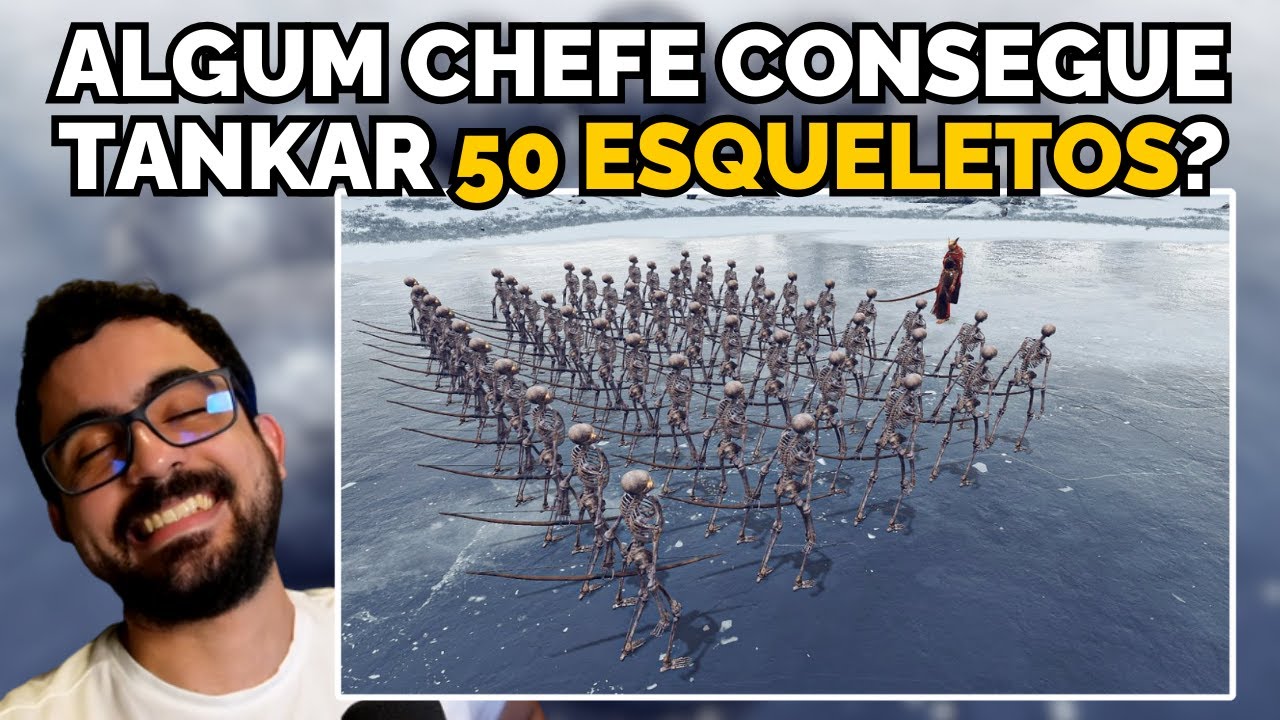 50 Esqueletos x Chefes do Elden Ring