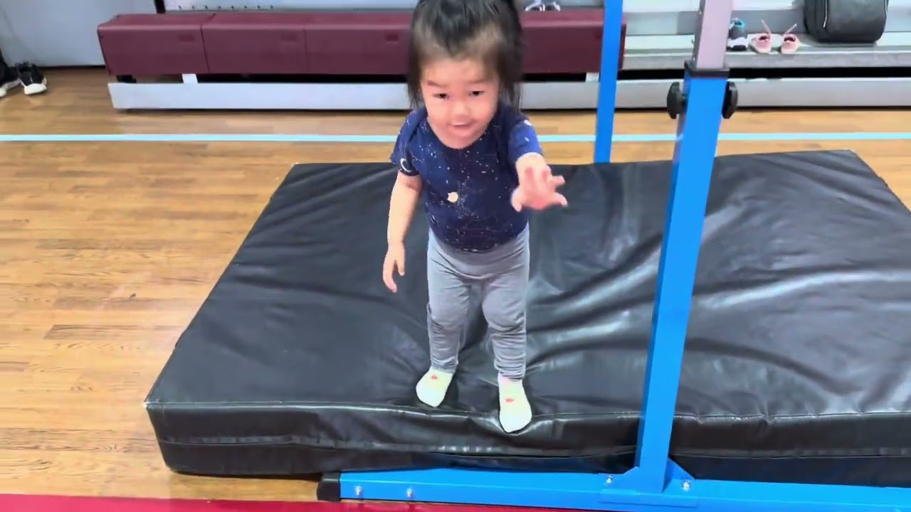 gymnastics time for the girls