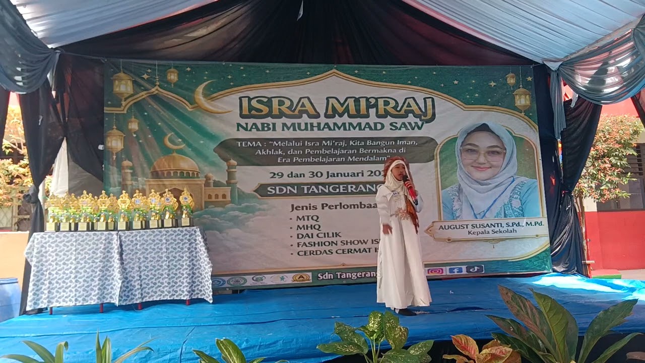 PENAMPILAN DACIL : SINAN AGHAYU 2A @SdnTangerang1 #gembira #sekolah 