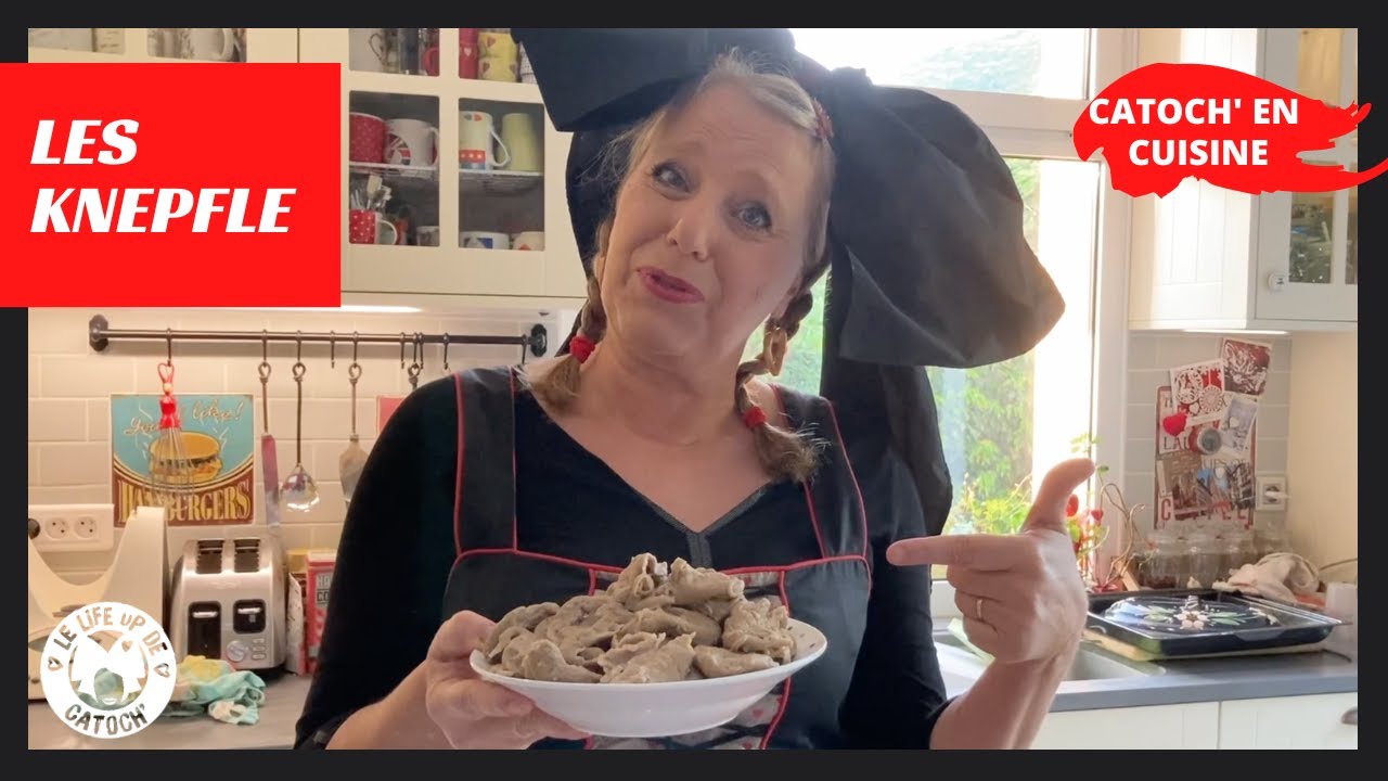 Les #knepfle façon #Catoch 🎀 La recette des #kaesknepfle ou #Käseknepfle