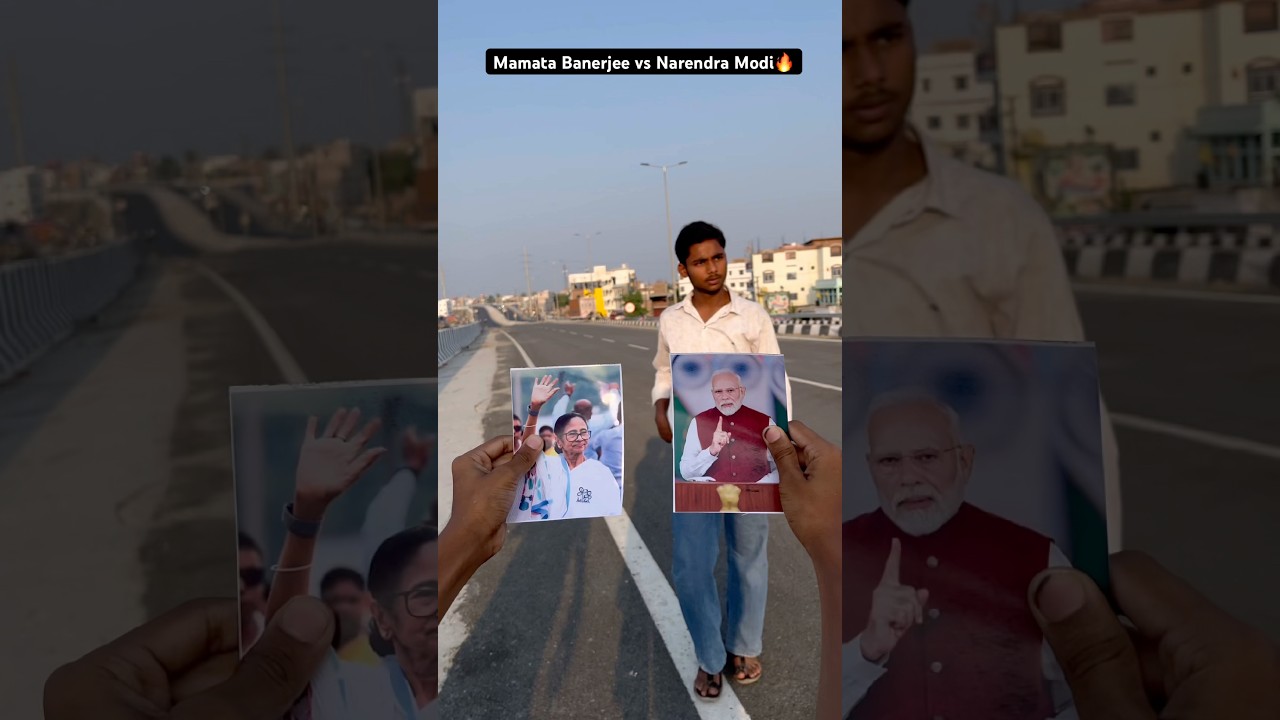 Mamata Banerjee vs Narendra Modi🔥 #mamatabanerjee #kolkataelection #tmc #shortvideo #shorts #viral