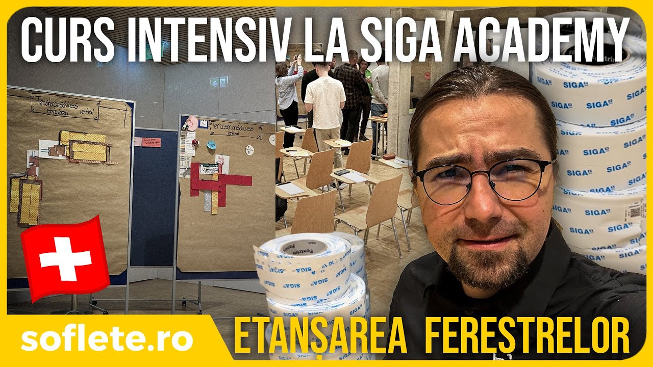 Primii ROMANI la SIGA Academy: Secretele montajului perfect al ferestrelor
