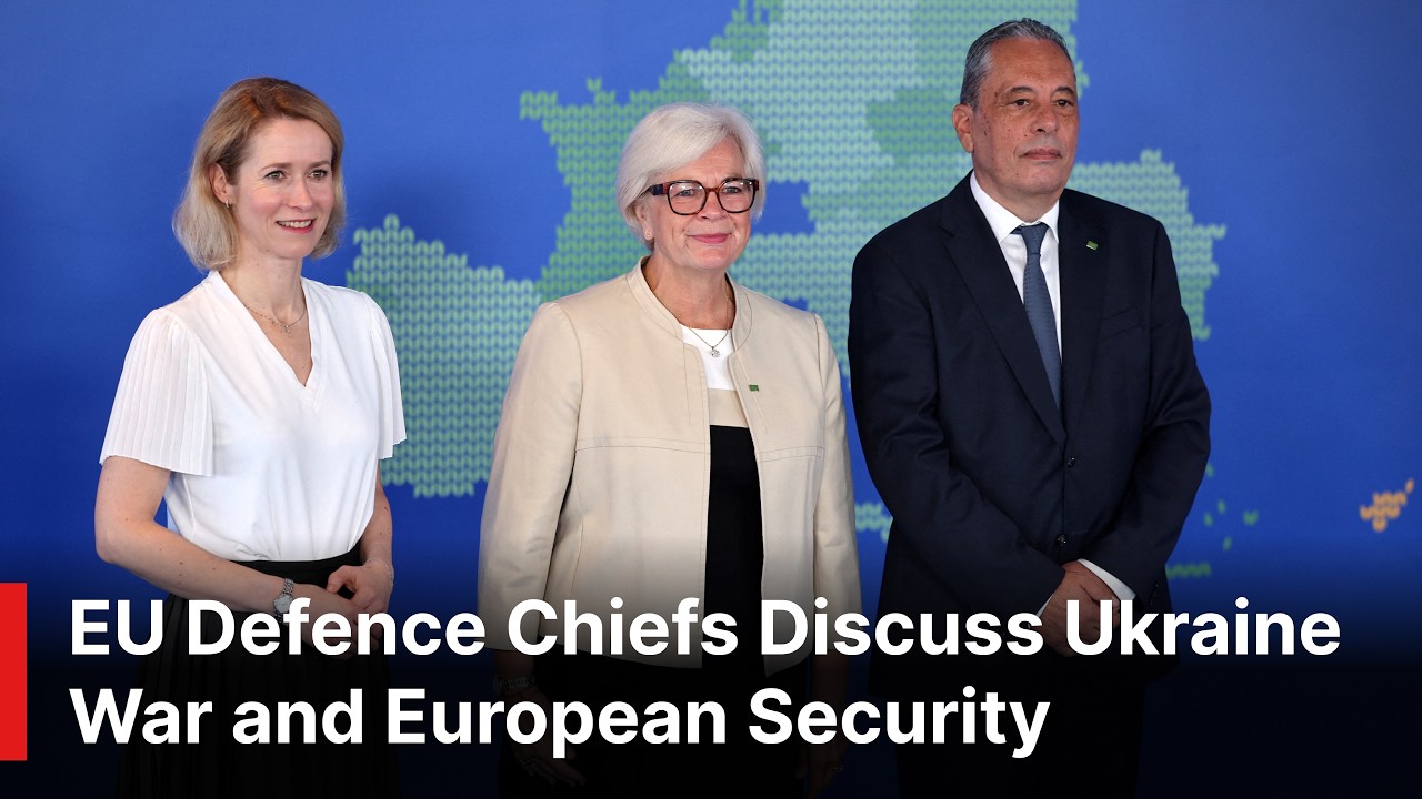 FULL : EU Defence Chiefs Discuss Ukraine War and European Security | AC1S