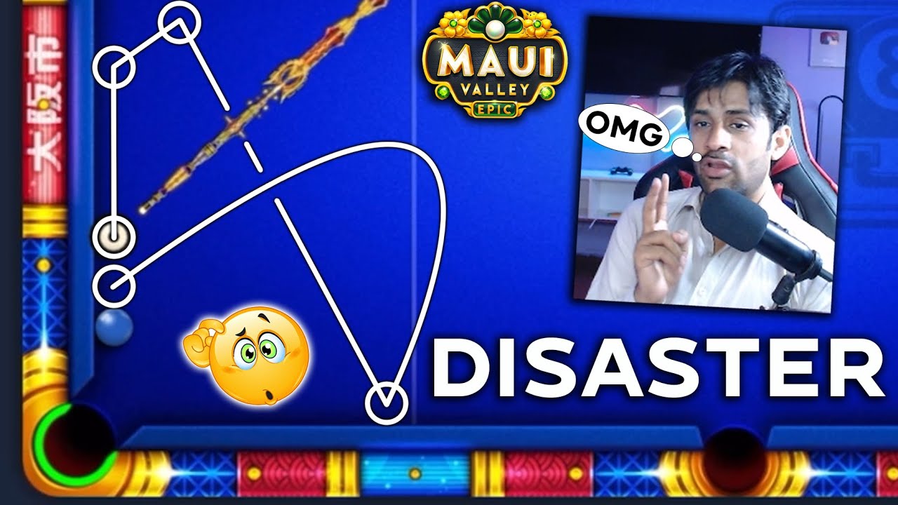2B Maui Table &ndash; A Risk That Ended in Disaster 🎱 | 8 Ball Pool GamingWithK