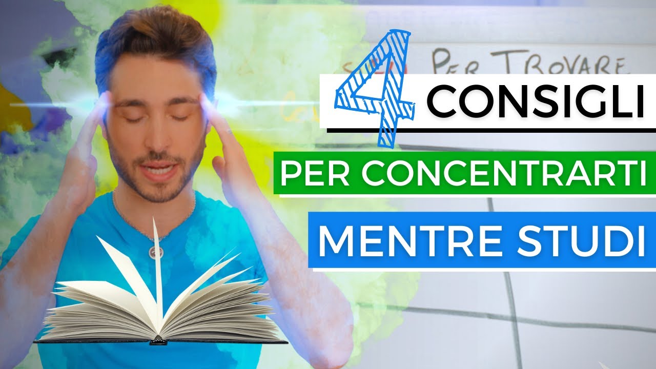 Come Trovare la Massima Concentrazione mentre Studi per un Esame (4 Consigli Pratici e Immediati)