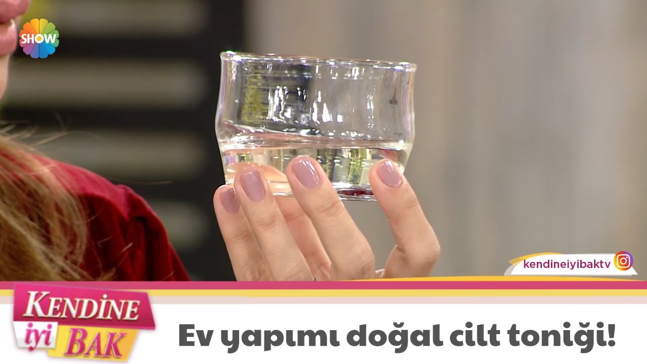 Ev yapımı doğal cilt toniği!