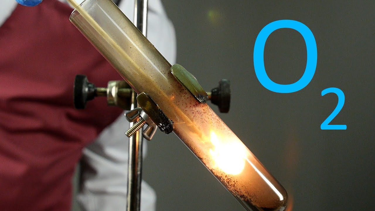 Descomposición Térmica del Permanganato Potásico. Reacción Química