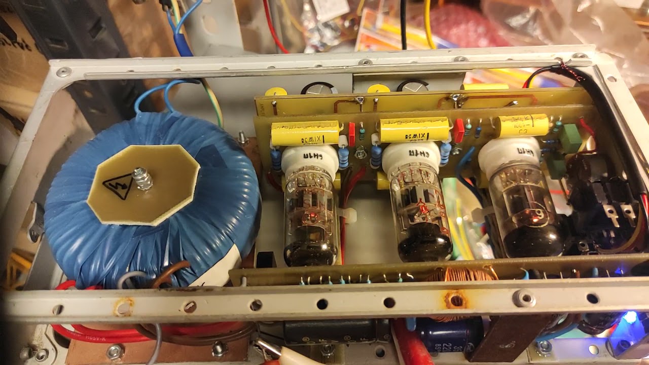 6N1P + E88CC OTL Headphone amp testing