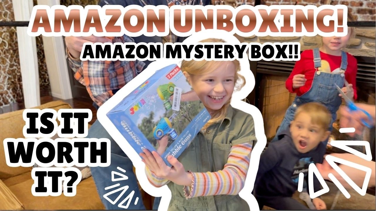 Amazon Mystery Box UNBOXING! What We Got in This Surprise Haul! 😍 New Series!