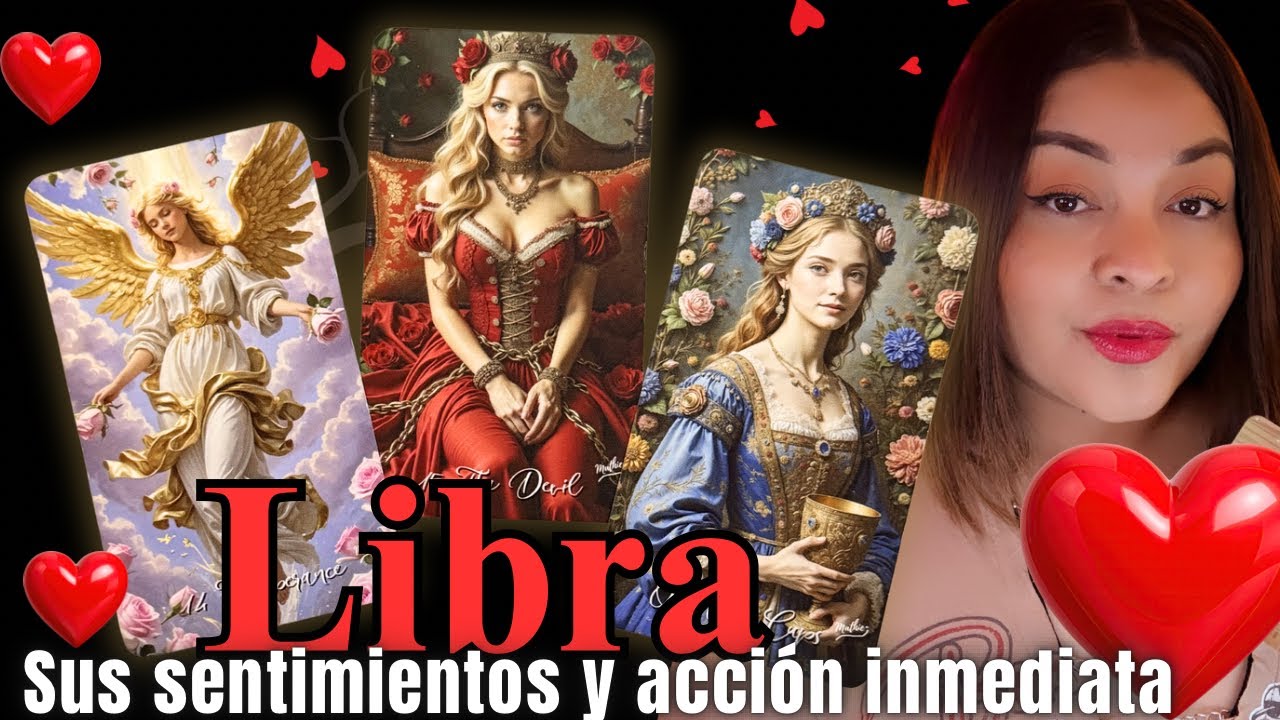 LIBRA♎️Te convertiste en su Diabla, su &Aacute;ngel y su Amor Eterno❤️Eso dice su coraz&oacute;n&hearts;️ #libra