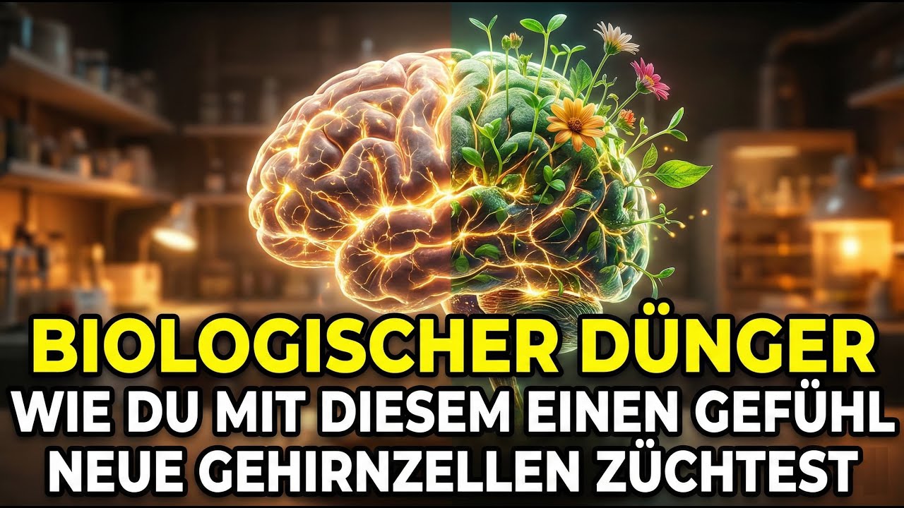 Biologischer Dünger: Wie du mit diesem einen Gefühl neue Gehirnzellen züchtest.