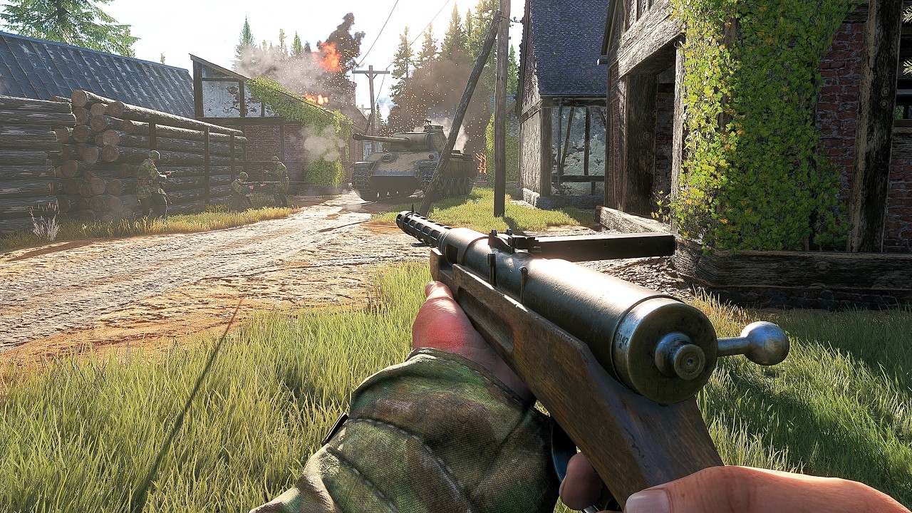 German Army - Wald - Battle of Berlin - BR4 | Enlisted Gameplay