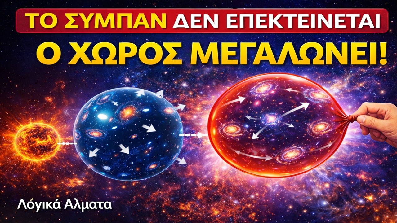 Το σύμπαν επεκτείνεται μέσα σε... τίποτα!