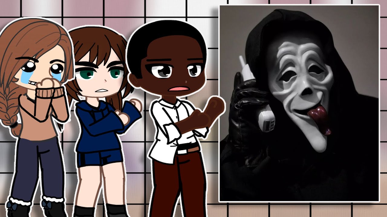 Kokujin No Tenkousei React To Hiroki As Ghost Face 🇧🇷🇺🇸 || Gacha React part