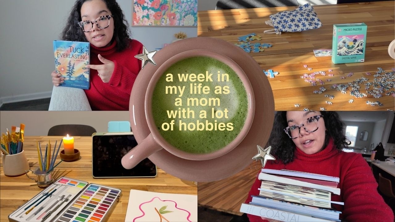 coziest hobby vlog 🌷