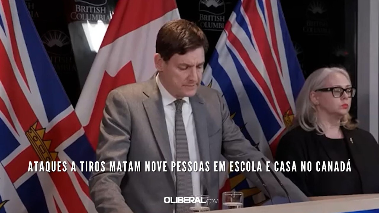 Ataques a tiros matam nove pessoas em escola e casa no Canadá