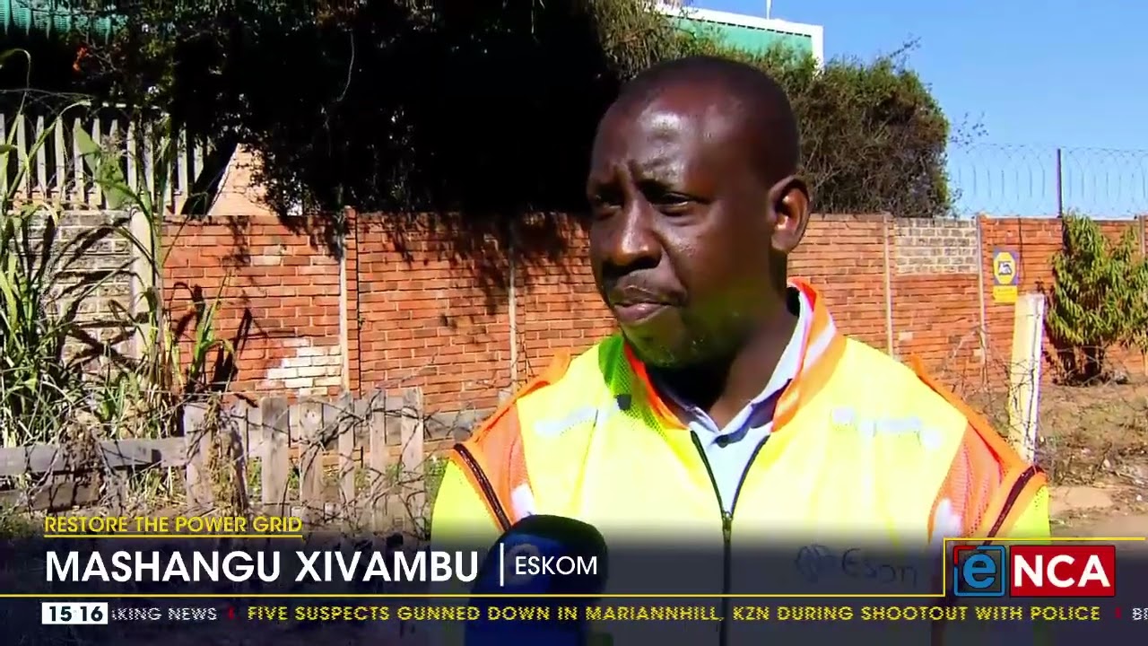 Restore the power grid | Illegal connections short circuit Eskom