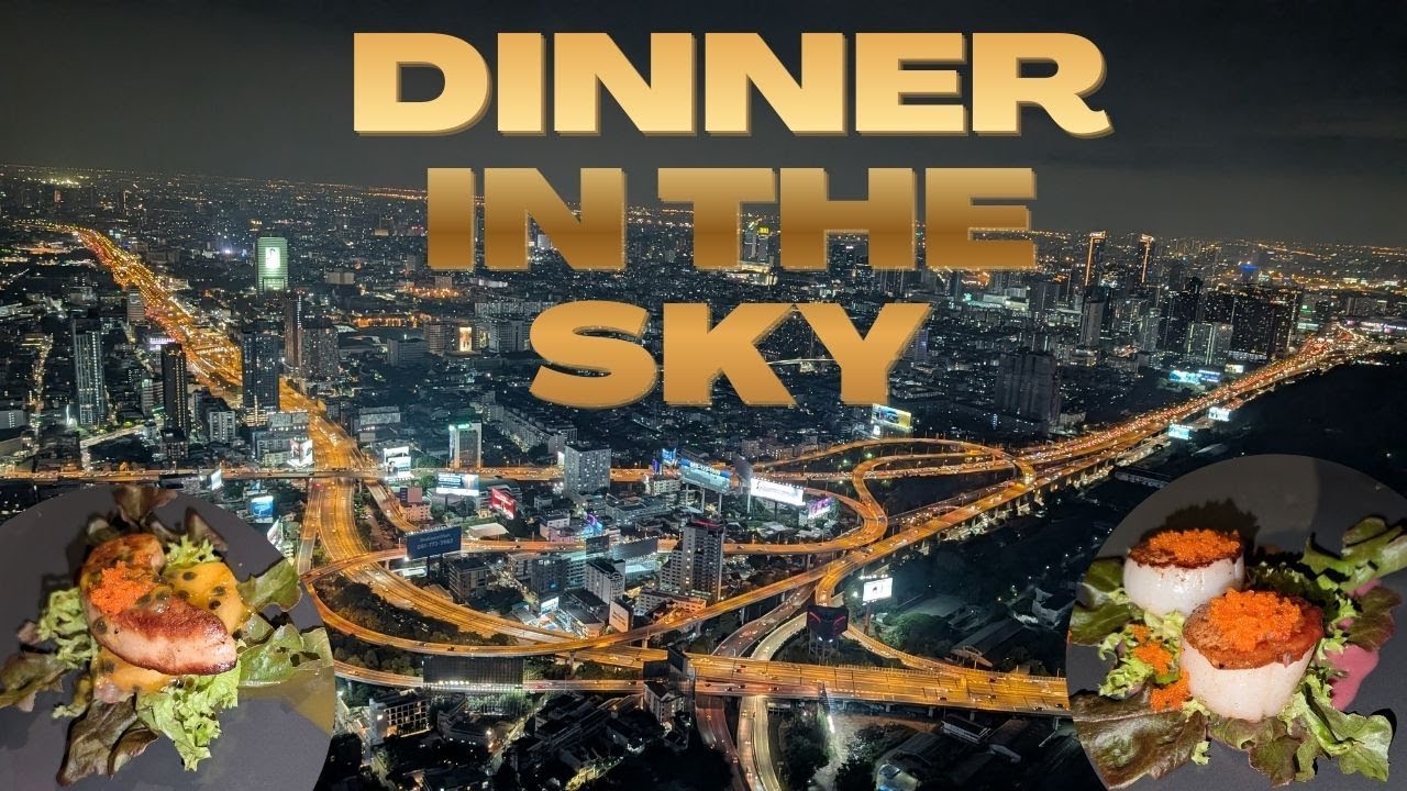 Baiyoke Sky TH — ужин «шведский стол» и вращающаяся платформа