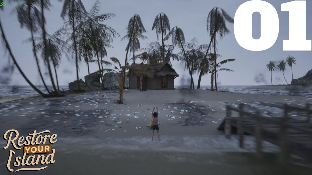 Restoring My Island | Part 01 #Gameplay #restoreyourisland #islandsimulator #casualgame #simlife