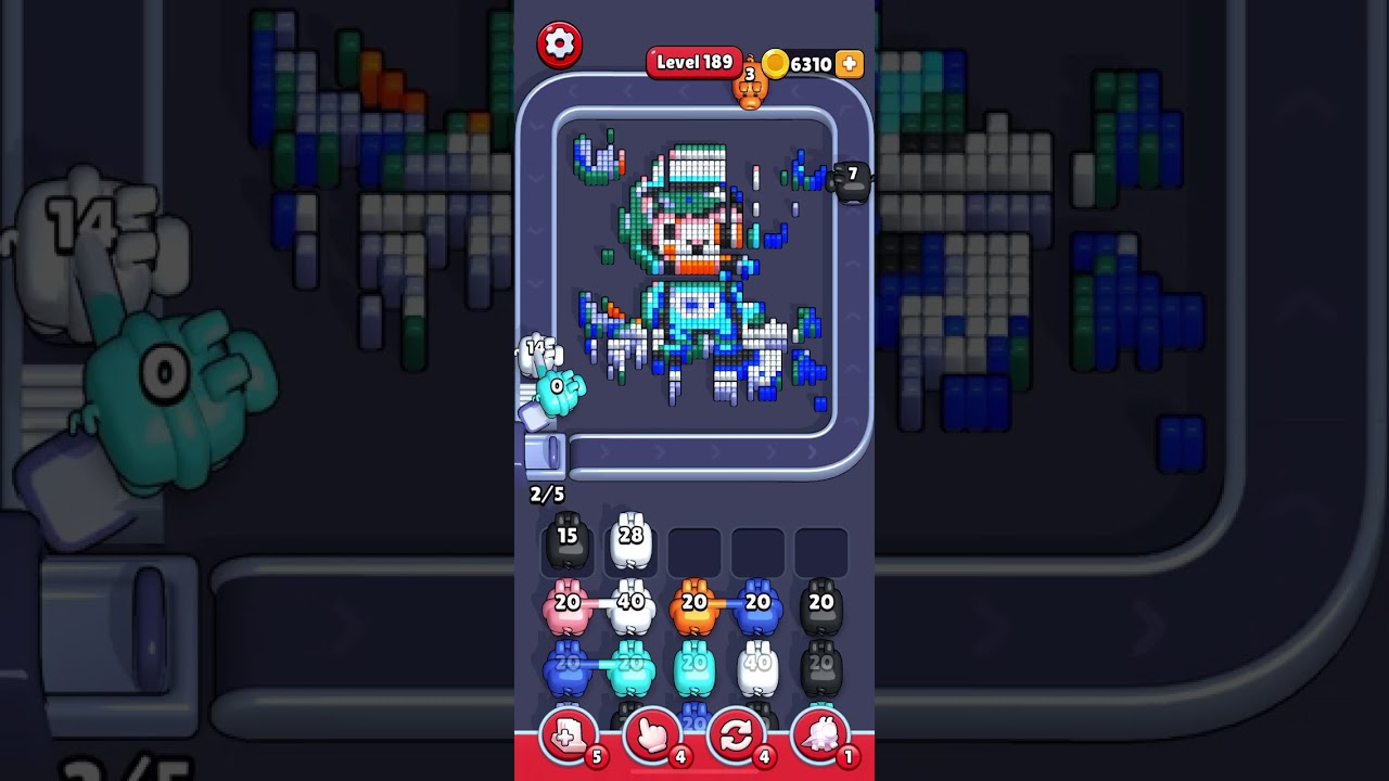 【 Pixel Flow 】Level 189 Fail.2