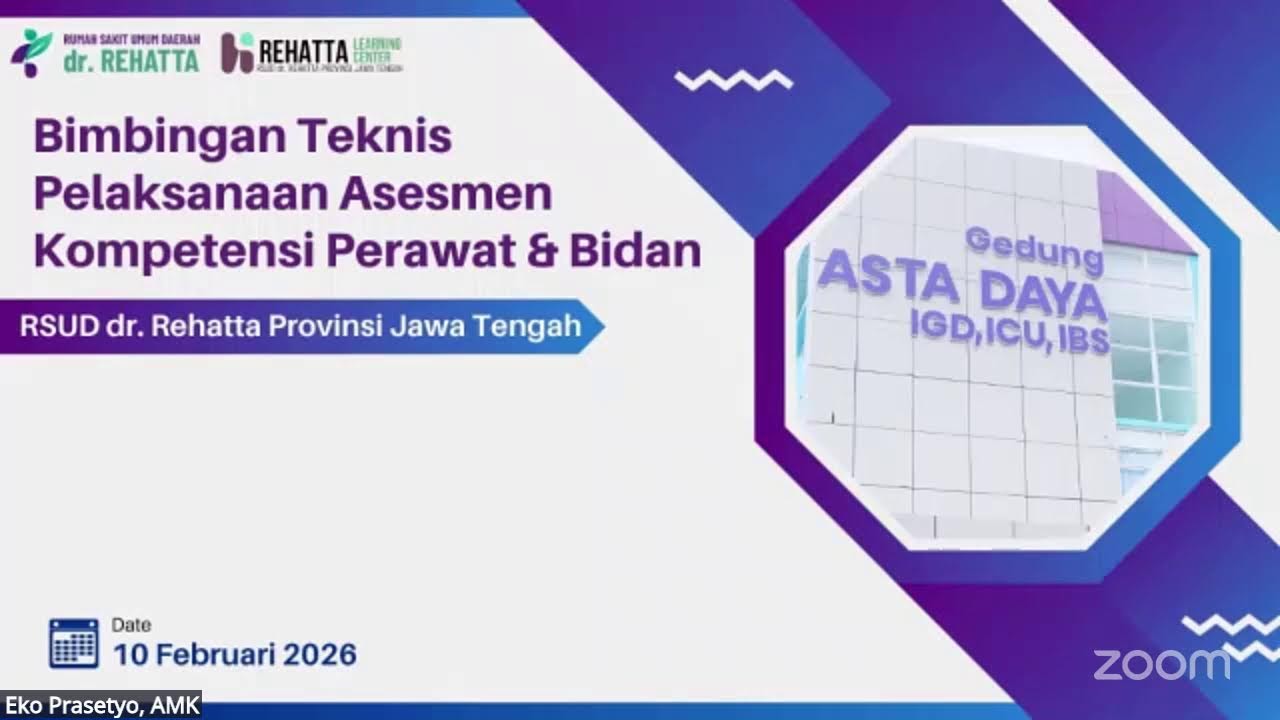 Bimbingan Teknis Asesmen Kompetensi Perawat dan Bidan RSUD dr. Rehatta