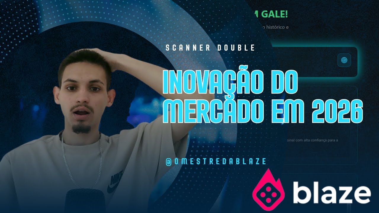 SCANNER DO DOUBLE BLAZE, INOVA&Ccedil;&Atilde;O DO MERCADO DO DOUBLE! COMO USAR O APLICATIVO? MELHOR I.A DE 2026!!