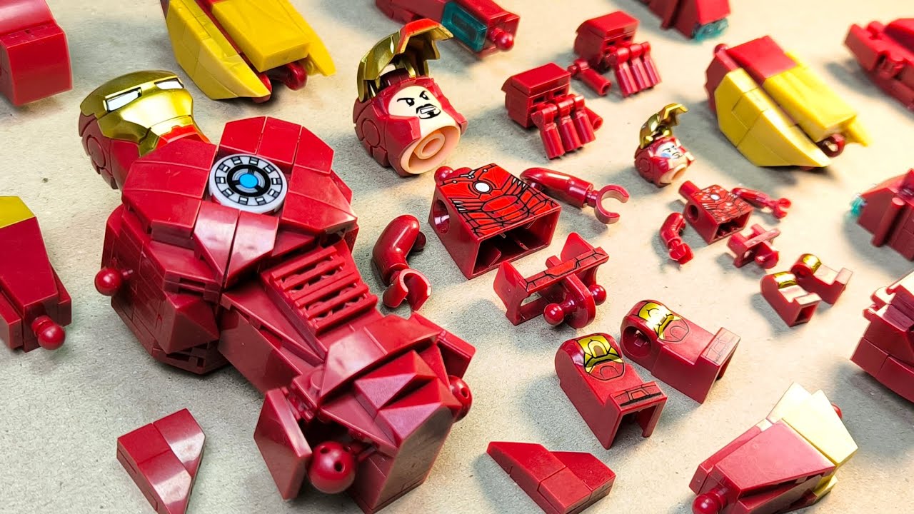 lego iron man mark III | minifigures lego unofficial