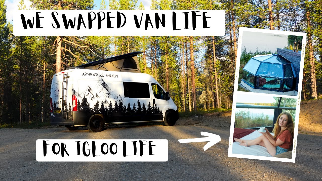 Van Life in Finland (& A SURPRISE STOP AT SANTA CLAUS VILLAGE) Ep.9
