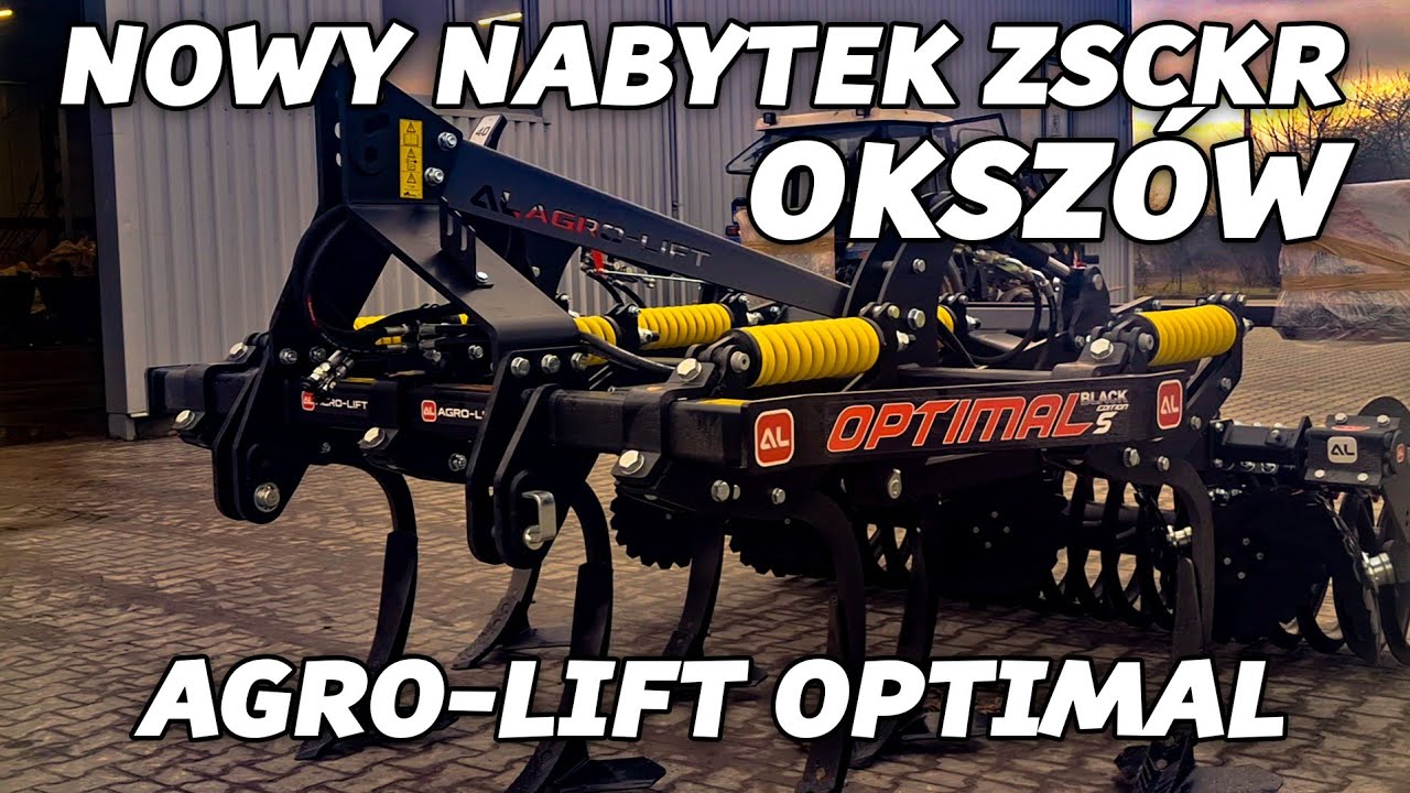 ☆ Nowy nabytek w ZSCKR Oksz&oacute;w ☆ Agro-Lift OPRIMAL ☆