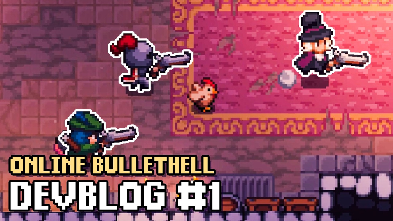 Создание MMO в стиле Bullethell | Дневник разработчиков Runeward, часть 1