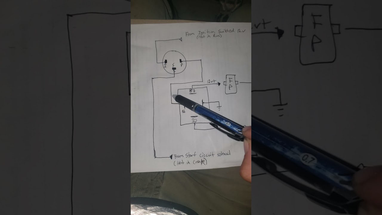 electric fuel pump wiring easy detailed explanation