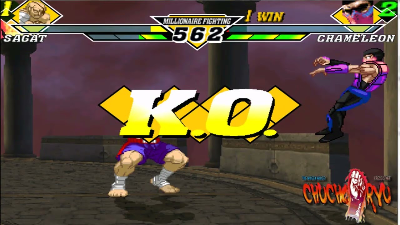 CvS Sagat SFII vs Chamelon MK3