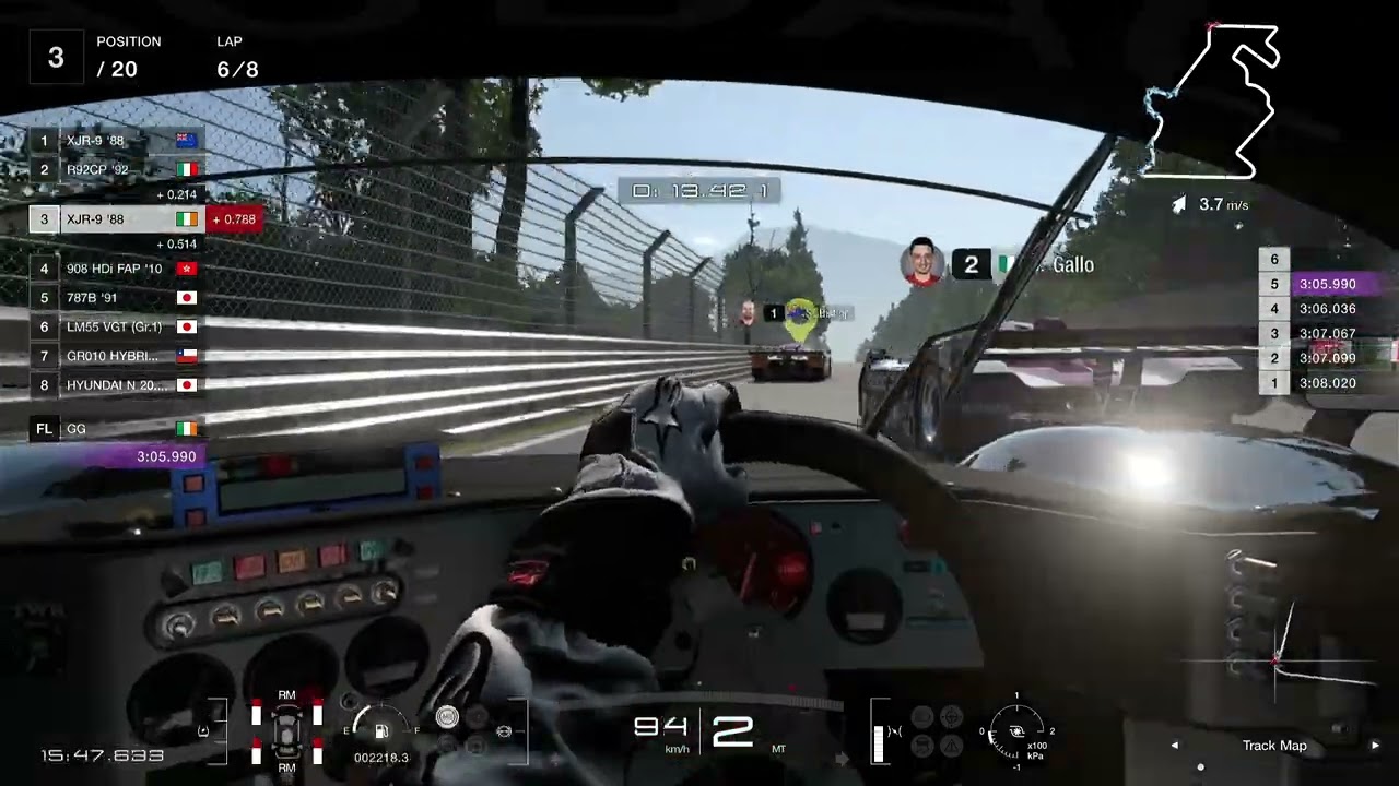 XJR-9 '88 Circuit De Sainte-Croix GT7