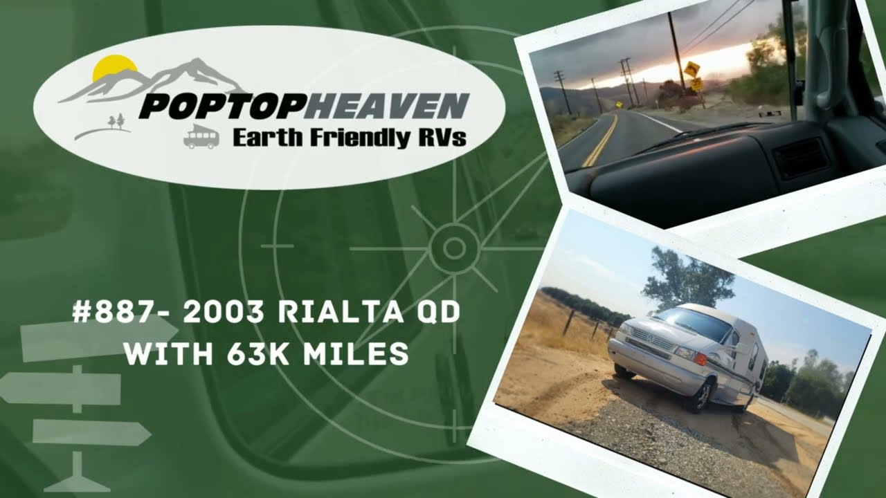 887 2003 Rialta QD with 63K Miles Before the Reconditioning