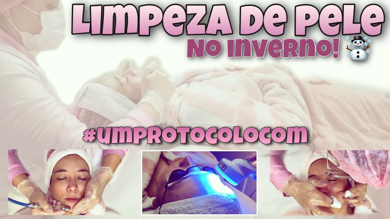 PROTOCOLO profissional para LIMPEZA DE PELE no INVERNO