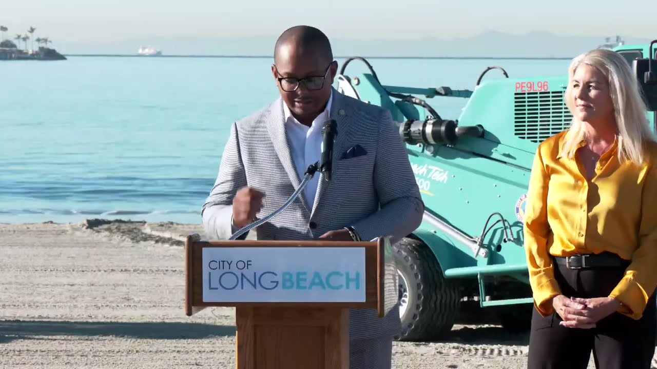 Watch Long Beach City leaders provide updates and solutions on how to keep our beaches clean.