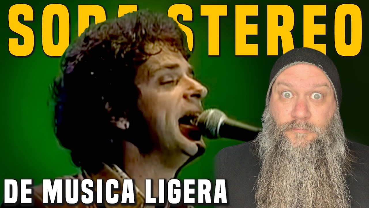 That's that GOOD GOOD Rock n Roll! Soda Stereo - De Musica Ligera BLIND Reaction