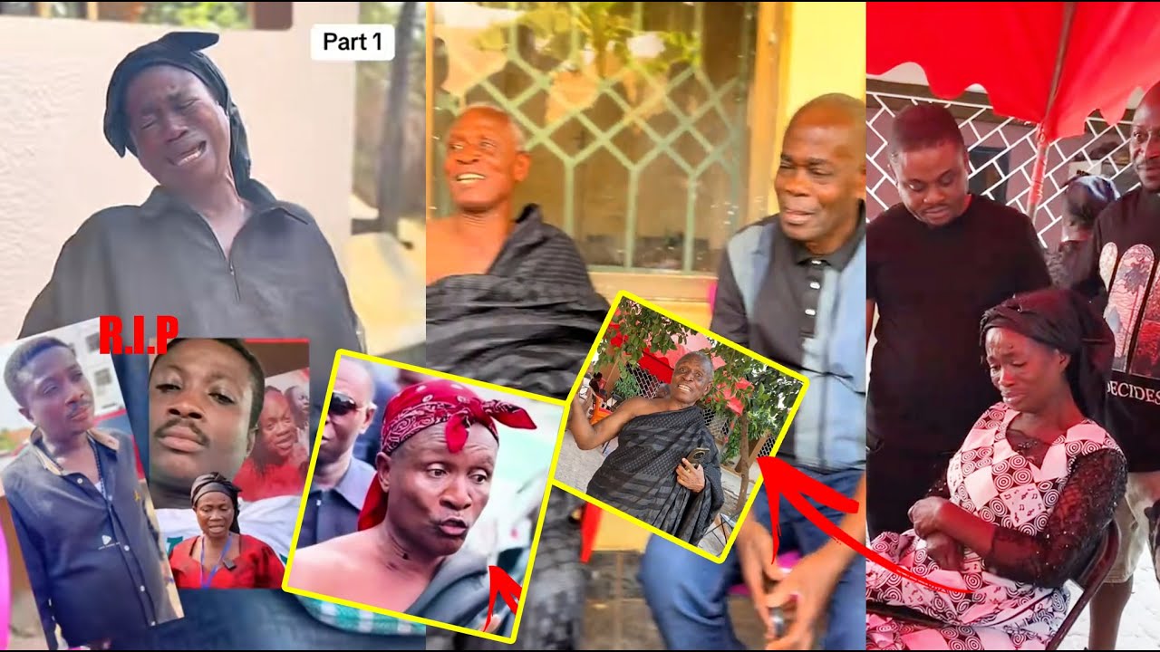 #RiP; Ebusuapanin Tupac and MaSpringWo arrives at Late Daddy Lumba's Wofase KOFI's funeral