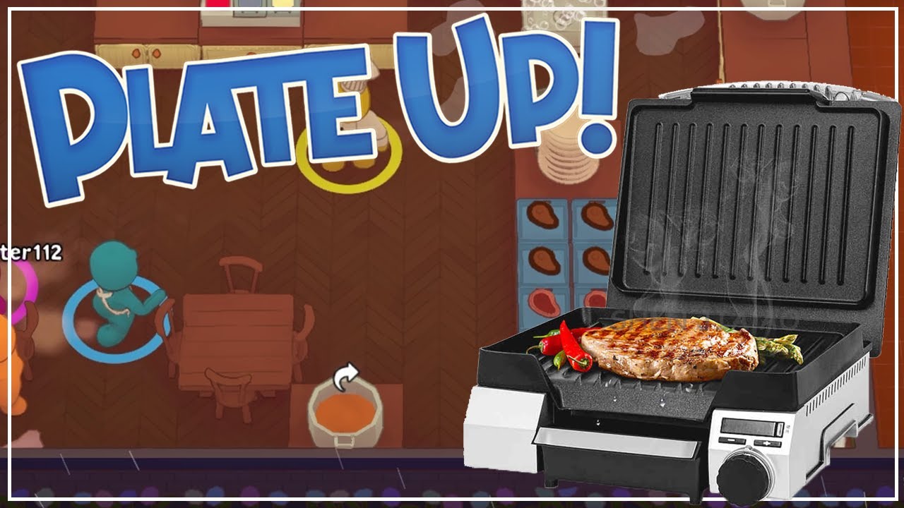 PlateUp! - I'M A STEAK MACHINE!!! (4-Player Gameplay)