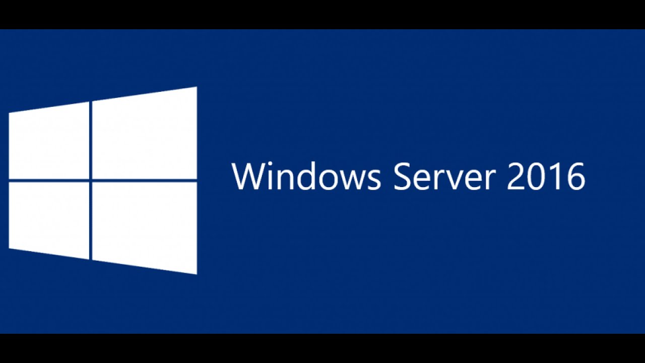 Установка Windows Server 2016