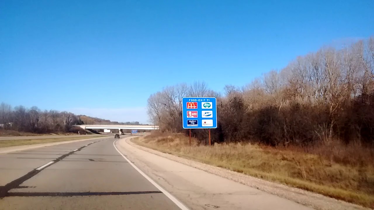 Driving on Hwy 45 (West Bend, WI)
