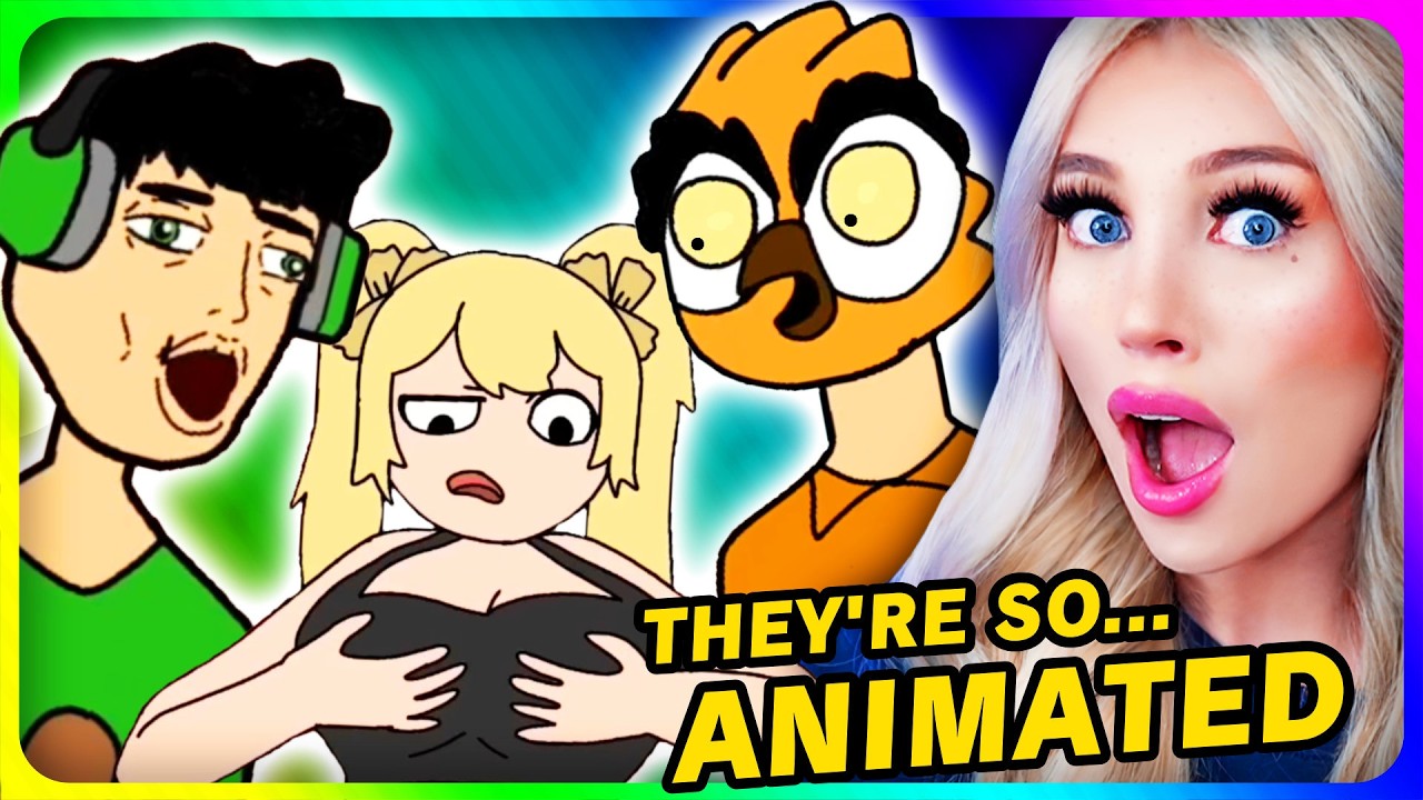 I REACT TO THE FUNNIEST VANOSS ANIMATIONS EVER?!